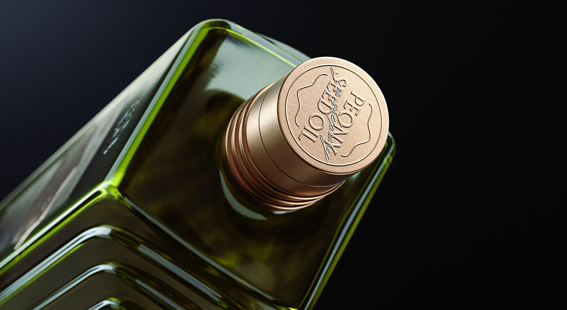 雍和牡丹 籽油包装设计