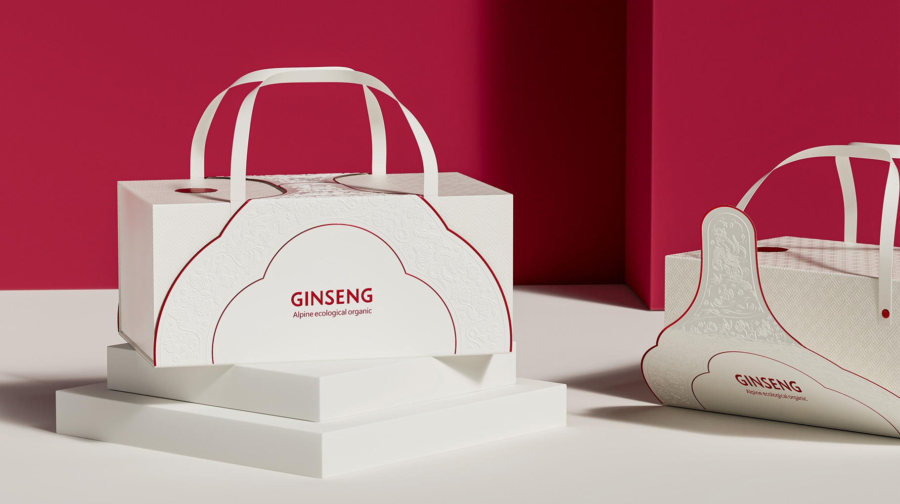 GINSENG高端人参茶产品包装设计