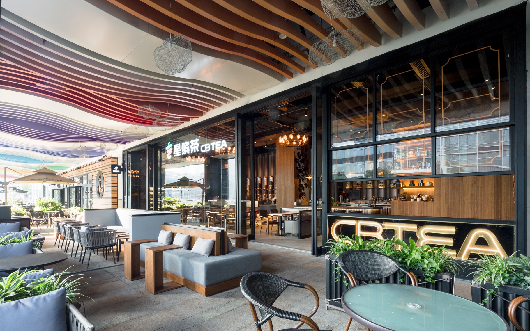 购物中心餐厅空间设计 购物中心餐厅空间设计