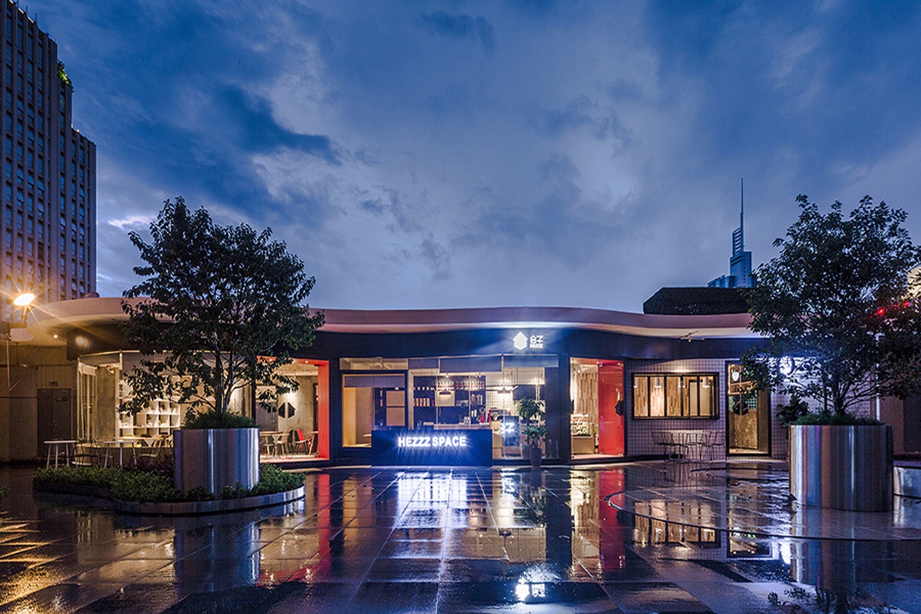 休闲餐饮空间设计 创意厅空间设计