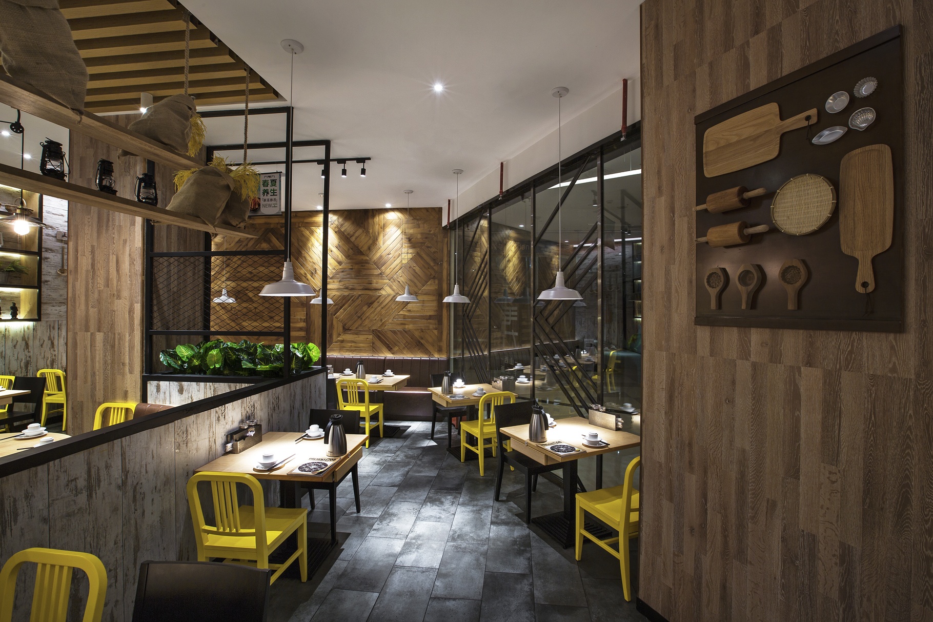 九毛九餐饮空间设计 九毛九餐饮空间设计