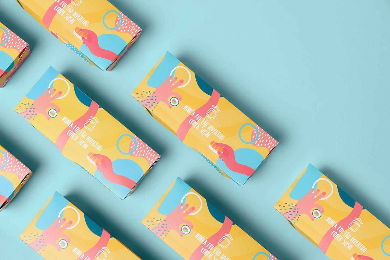 寿司店包装vi设计