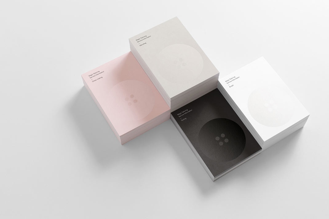 MEG‘s裁缝服务公司VI设计欣赏 服装公司VI设计