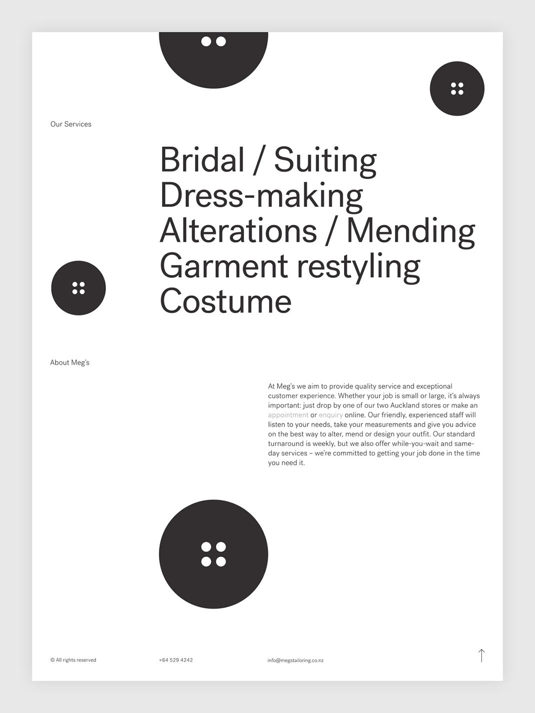 MEG‘s裁缝服务公司VI设计欣赏 服装公司VI设计